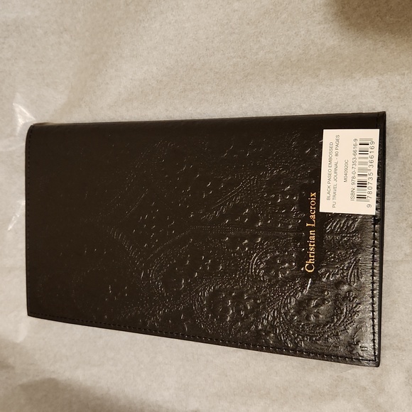 $3 SALE!!! Christian Lacroix Black Travel Journal 🖤 - Picture 7 of 7